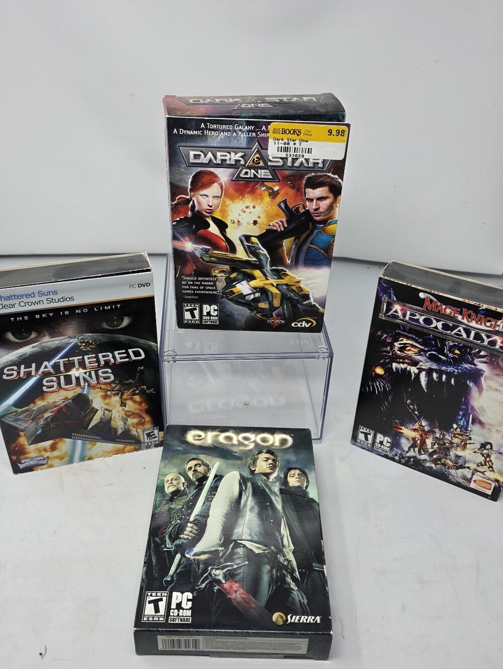 PC Game Lot 4 Games - Darkstar One NEW SEALED Eragon Mage Knight Shattered Suns
